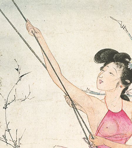 遂平-胡也佛的仕女画和最知名的金瓶梅秘戏图
